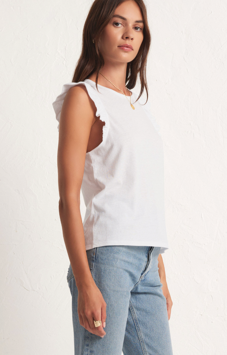 Marielle Flutter Sleeve Tank Marielle Flutter Sleeve Tank