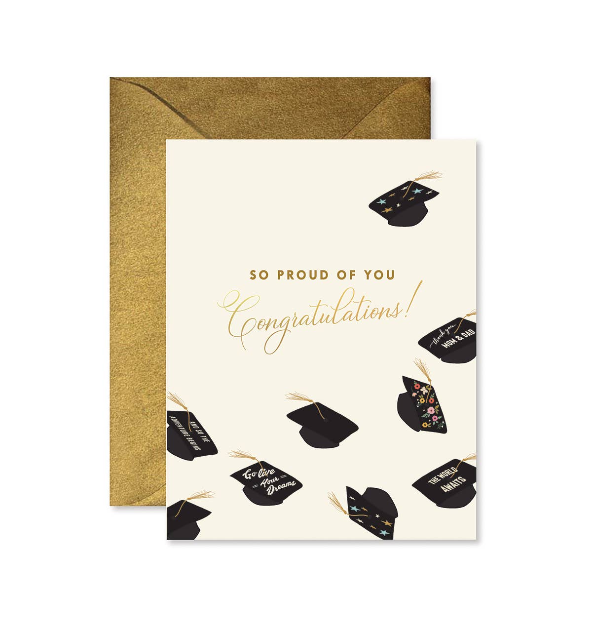 Flying Caps Graduation Greeting Card therapy boutiques Flying Caps Graduation Greeting Card therapy boutiques