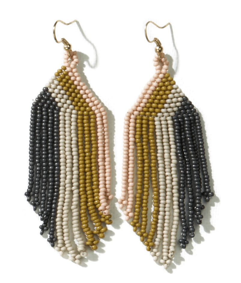 Classic White  Black Beads Fringe Earrings Online Shopping India Women  Chunky Long Earrings Jewelry Wholesale   AliExpress Mobile
